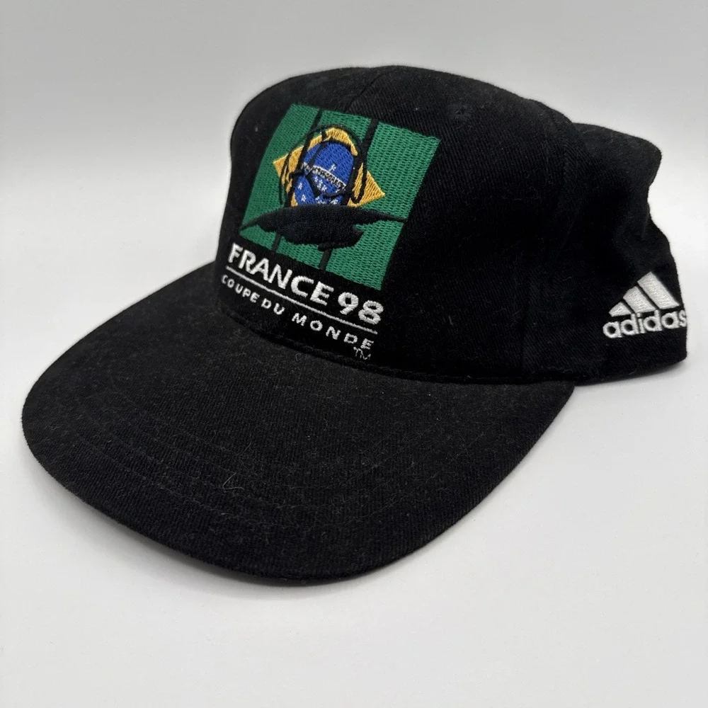 Adidas 1998 World Cup 98 Hat France Old Stock NWT Coup Du Monde